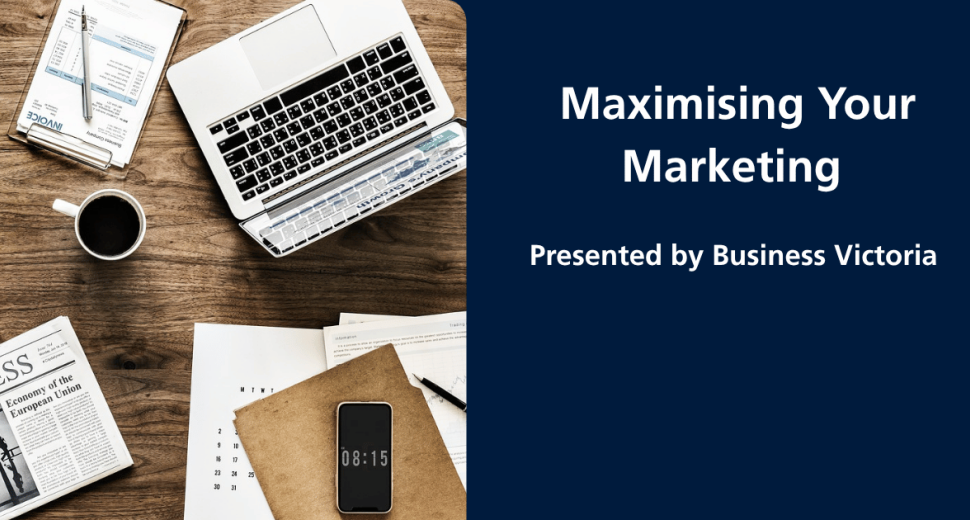 Maximising Your Marketing -with text