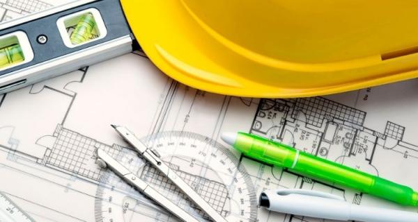 Building Plans Hard hat