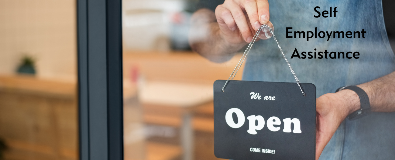 Self Employment Assistance Banner